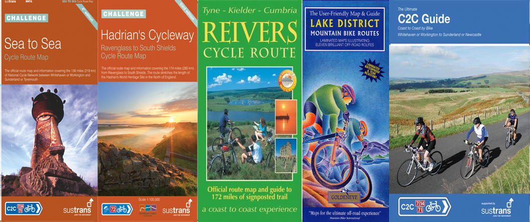 Coast to Coast c2c maps & books Haven Cycles